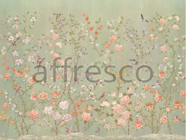 Фрески - Affresco коллекция Цветариум, арт. Chinese garden Color 3
