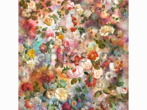 Фрески - Affresco коллекция Цветариум, арт. Flower festival Color 1