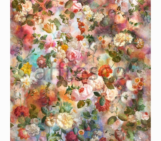Фрески - Affresco коллекция Цветариум, арт. Flower festival Color 1