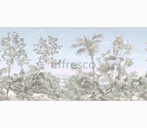 Фрески - Affresco коллекция Цветариум, арт. Jungle Color 4