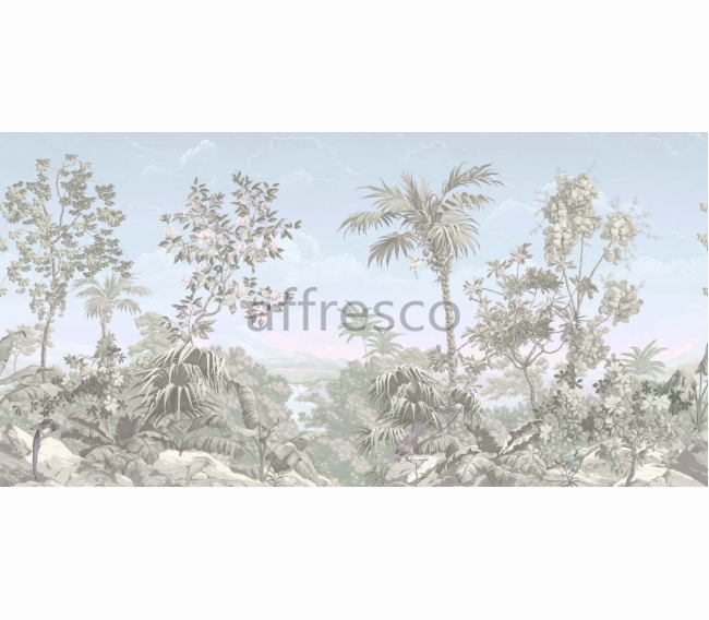 Фрески - Affresco коллекция Цветариум, арт. Jungle Color 4