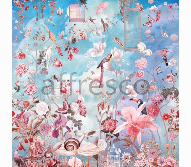 Фрески - Affresco коллекция Цветариум, Morning in tsvetarium Color 3