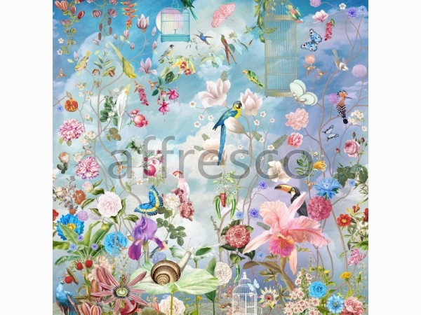 Фрески - Affresco коллекция Цветариум, Morning in tsvetarium Color 4