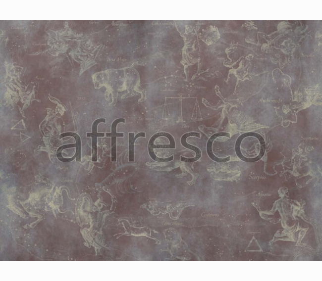 Фрески - Affresco коллекция Цветариум, арт. Uranographia Color 1