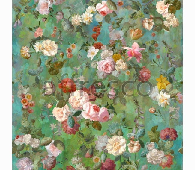 Фрески - Affresco коллекция Цветариум, Wild garden Color 2