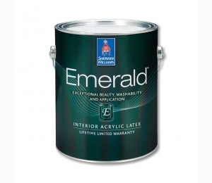 Интерьерная краска Sherwin Williams EMERALD Interior Acrylic Latex Paint Matte/Satin