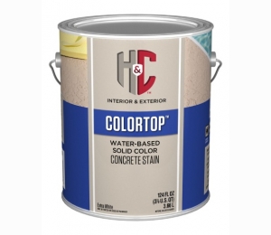 Защитное покрытие Sherwin Williams H&C COLORTOP Water-Based Solid Color Concrete Stain 