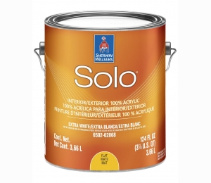 Интерьерная краска Sherwin Williams Solo 100% Acrylic Interior/Exterior