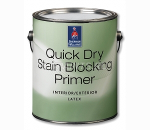 Интерьерная краска Sherwin Williams Quick Dry Stain Blocking Primer Interior and Exterior Latex