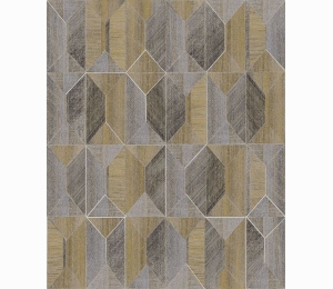 Обои светлые с геометрией Khroma Prisma Marquetry Acacia PRI006