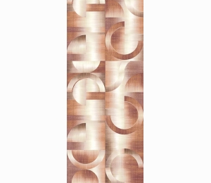 Панно в стиле абстракционизм Khroma Prisma Leonardo rust DGPRI1022