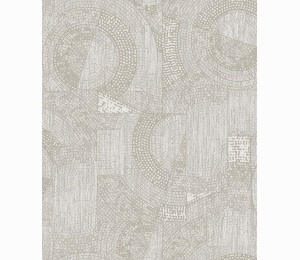 Обои серые с геометрией Khroma Helium Arcado Linen IUM205