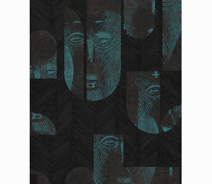 Обои с этническими масками Khroma Tribute Mask Jungle TRI303