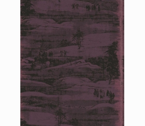 Обои сливового оттенка Khroma Misuto Heian Grape MIS203