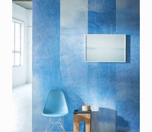 Панно синее флизелиновое Khroma Aqua Oura Indigo DGAQU4012