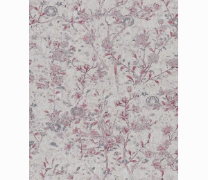 Обои с цветочным рисунком Khroma Glasshouse Lena Merlot GLA801