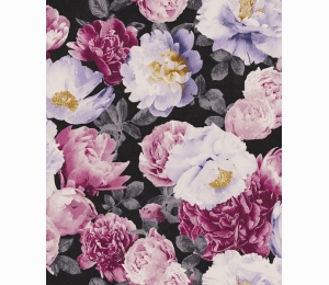 Обои с крупными пионами Khroma Kent Rosegarden Eclipse KEN002