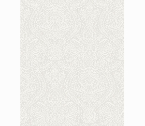 Фактурные узорные обои для стен Khroma The Classics Melodie White PIA501