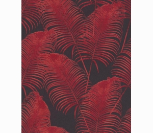Обои с красными листьями Khroma Oxygen Paloma Burgundy OXY401