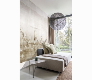 Панно с цаплями Khroma Helium Waterside Sand DGIUM1022