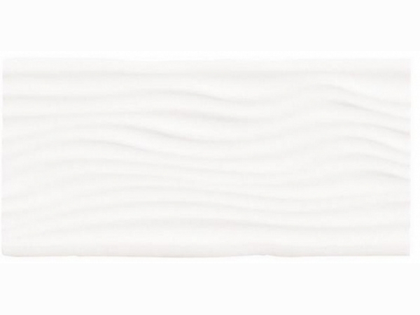 Керамическая плитка для стен ADEX EARTH Liso Waves Navajo White 7,5x15 см ADEH1005