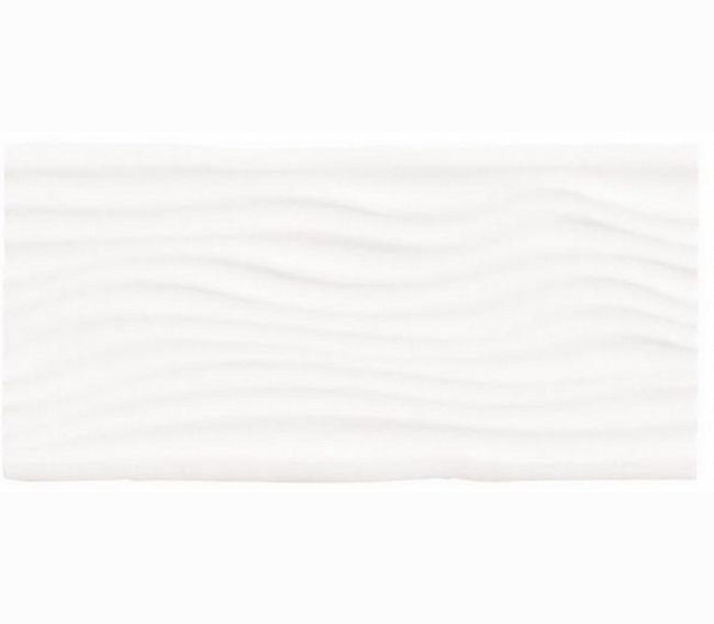 Керамическая плитка для стен ADEX EARTH Liso Waves Navajo White 7,5x15 см ADEH1005