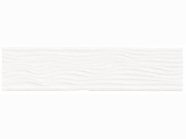 Керамическая плитка для стен ADEX EARTH Liso Waves Navajo White 7,5x30 см ADEH1006