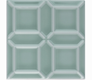 Декоративные элементы ADEX NERI Liso Edge Sea Green 15x15 см ADNE1114