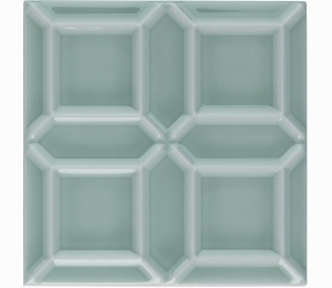 Декоративные элементы ADEX NERI Liso Edge Sea Green 15x15 см ADNE1114