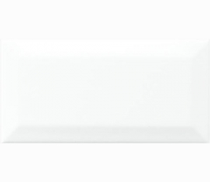Керамическая плитка для стен ADEX NERI Biselado PB Blanco Z 7,5x15 см ADNE2019