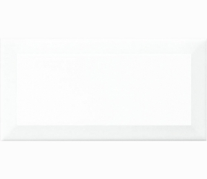 Керамическая плитка для стен ADEX NERI Biselado PB Blanco Z 10x20 см ADNE2039