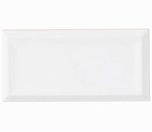 Керамическая плитка для стен ADEX STUDIO Liso Framed Snow Cap 7,3x14,8 см ADST1070
