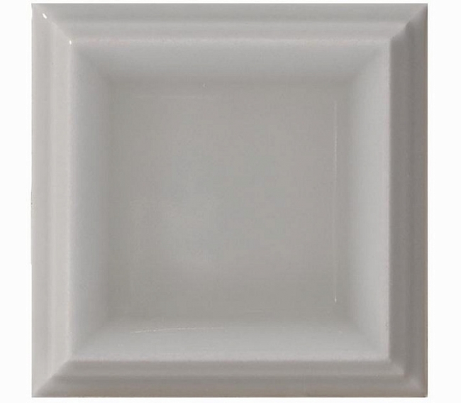 Керамическая плитка для стен ADEX STUDIO Liso Framed Graystone 7,3x7,3 см ADST1079