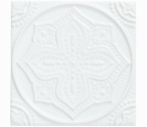 Декоративные элементы ADEX STUDIO Декор Relieve Mandala Planet Snow Cap 14,8x14,8 см ADST4067