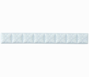 Бордюры ADEX STUDIO Бордюр Relieve Ponciana Ice Blue 2,5x19,8 см ADST4083