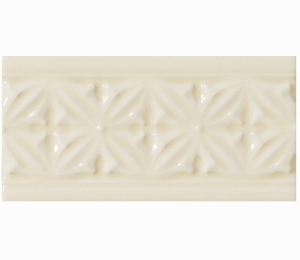 Бордюры ADEX STUDIO Бордюр Relieve Gables Almond 10x19,8 см ADST4084