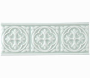 Бордюры ADEX STUDIO Бордюр Relieve Palm Beach Fern 7,5x19,8 см ADST4088