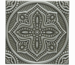 Декоративные элементы ADEX STUDIO Декор Relieve Mandala Planet Eucalyptus 14,8x14,8 см ADST4095