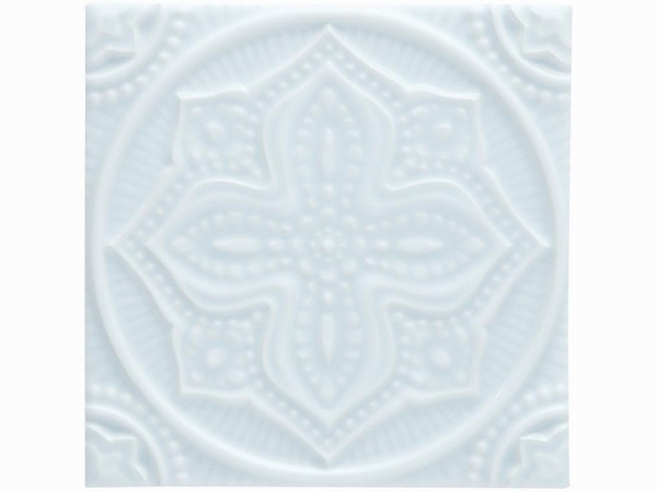 Декоративные элементы ADEX STUDIO Декор Relieve Mandala Planet Ice Blue 14,8x14,8 см ADST4096