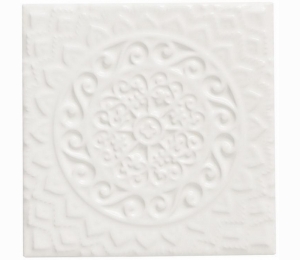 Декоративные элементы ADEX STUDIO Декор Relieve Mandala Universe Bamboo 14,8x14,8 см ADST4099