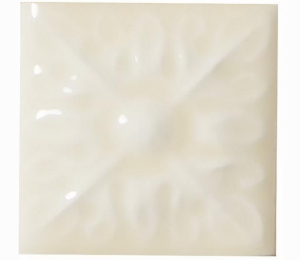 Декоративные элементы ADEX STUDIO Вставка Relieve Flor № 2 Almond 3x3 см ADST4106