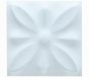 Декоративные элементы ADEX STUDIO Вставка Relieve Flor № 1 Ice Blue 3x3 см ADST4109