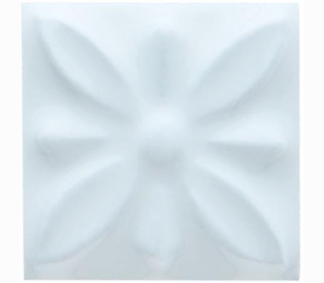 Декоративные элементы ADEX STUDIO Вставка Relieve Flor № 1 Ice Blue 3x3 см ADST4109