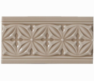 Бордюры ADEX STUDIO Бордюр Relieve Gables Sands 10x19,8 см ADST4048