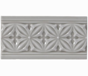 Бордюры ADEX STUDIO Бордюр Relieve Gables Graystone 10x19,8 см ADST4052