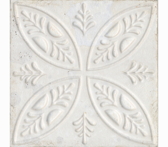 Керамическая плитка Aparici Aged White Ornato 20х20 см