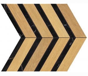 Мозаика HEARTWOOD MALT MARBLE CHEVRON, 29,4x28,7 +31368