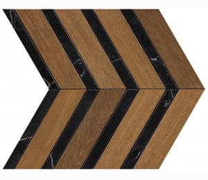 Мозаика HEARTWOOD BRANDY MARBLE CHEVRON, 29,4x28,7 +31369