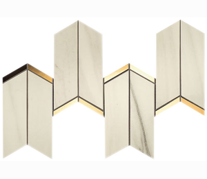 Мозаика MARVEL CHEVRON BIANCO FANTASTICO, 17x41,4 +31349