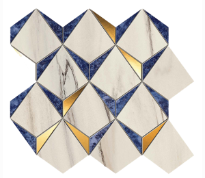 Мозаика MARVEL DIAMONDS BIANCO - ULTRAMARINE, 35,8x32,9 +31350